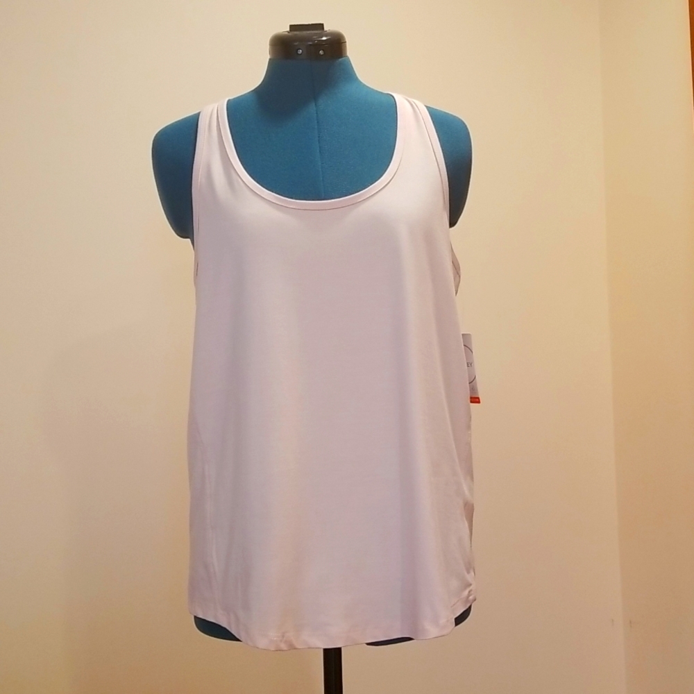 Jockey Tank Top Moisture Wicking Soft Handfeel size M light pink